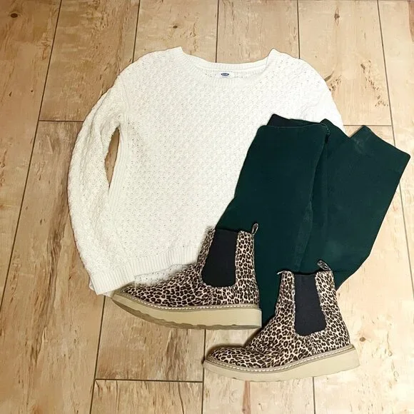 Everlane, side zip skinny pants stretchy waist, women’s size 4, hunter green - Picture 4 of 5